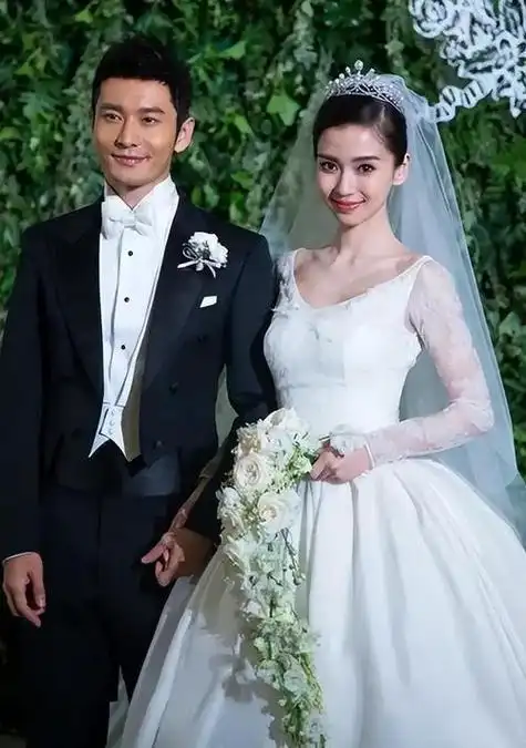 (黄晓明,杨颖婚礼照片)黄晓明与杨颖结婚,离婚都轰轰烈烈,引发全网