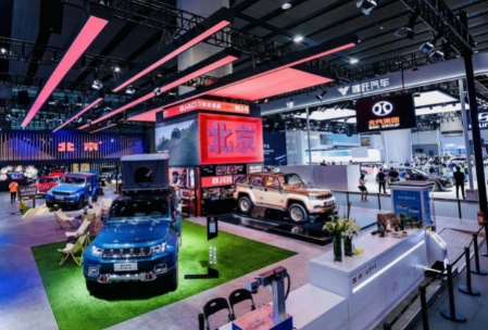 北汽集团登陆广州车展北京越野最强阵容亮相