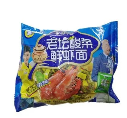 康师傅-老坛酸菜鲜虾面-118g