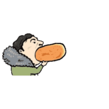 斗图必备表情包王思聪 最近超火的王校长吃热狗动图.拿图点赞哦!