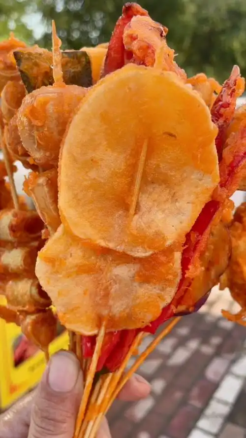 脆皮炸串 #街头美食 #美食推荐