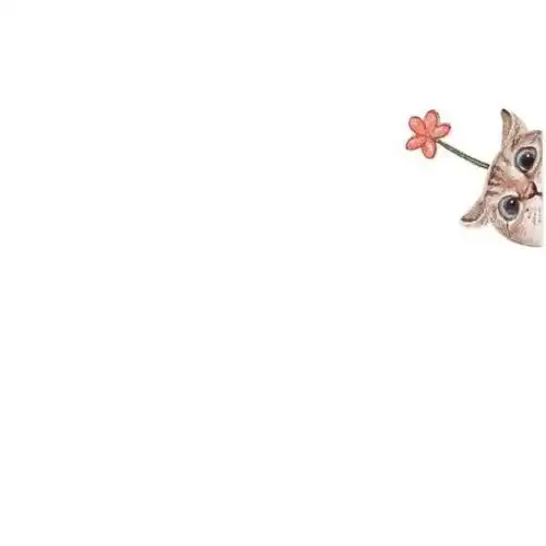 iphone 平铺 壁纸 高清壁纸 plus壁纸 白底简图 可爱萌货 喵星人可爱