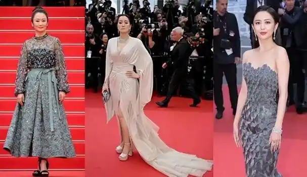 戛纳电影节红毯:巩俐穿着大气,佟丽娅关晓彤走性感路线