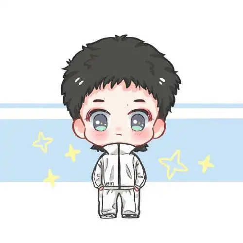 王一博六一q版海报##王一博##王一博跳舞q版