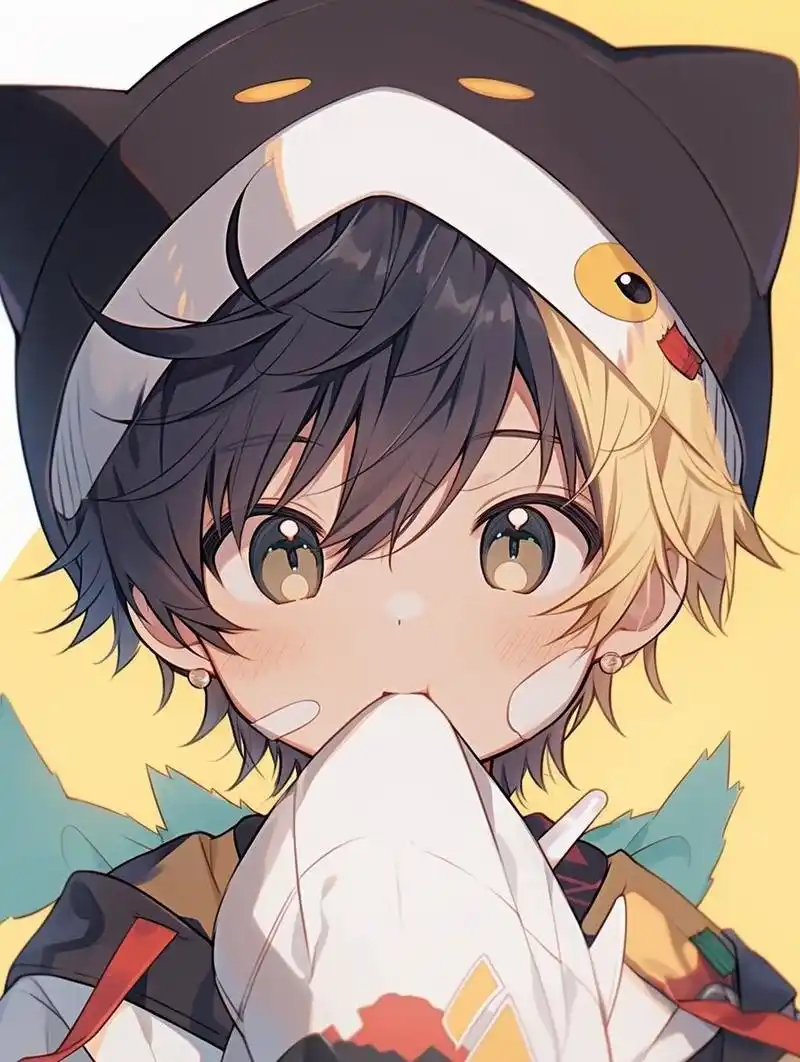 呆萌可爱男孩|动漫头像