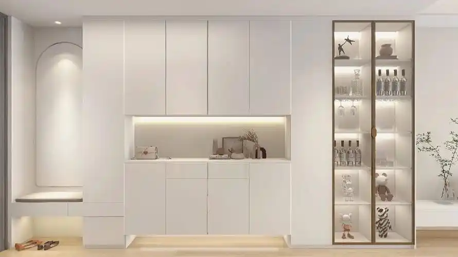 入户鞋柜酒柜一体