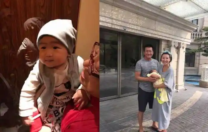 54岁高曙光全家近照与前妻生的女儿他不要现在的儿子宠上天