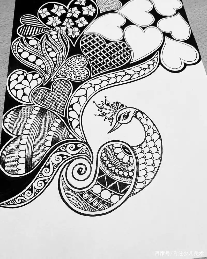 高级线描课程重在创意线条组合,一味照着画就失去了线描内涵!