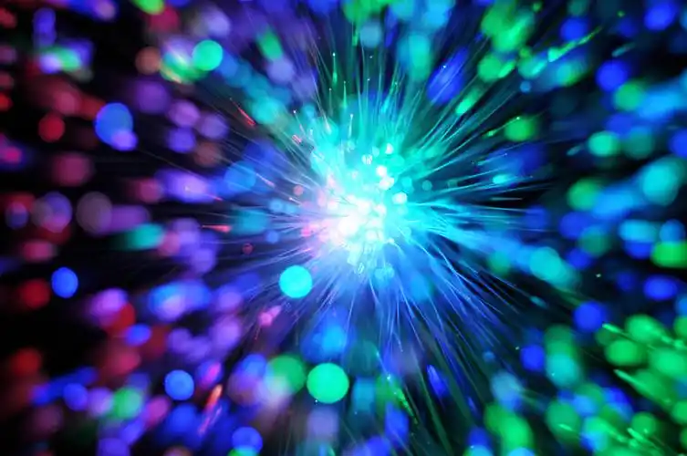 彩色炫光背景图片