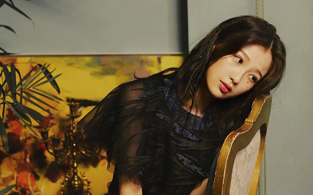 虞书欣性感复古写真桌面壁纸高清大图预览1920x1200_大陆明星下载_美