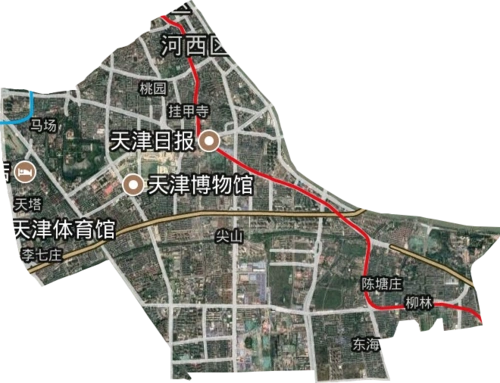 如何下载河西区卫星地图高清版大图