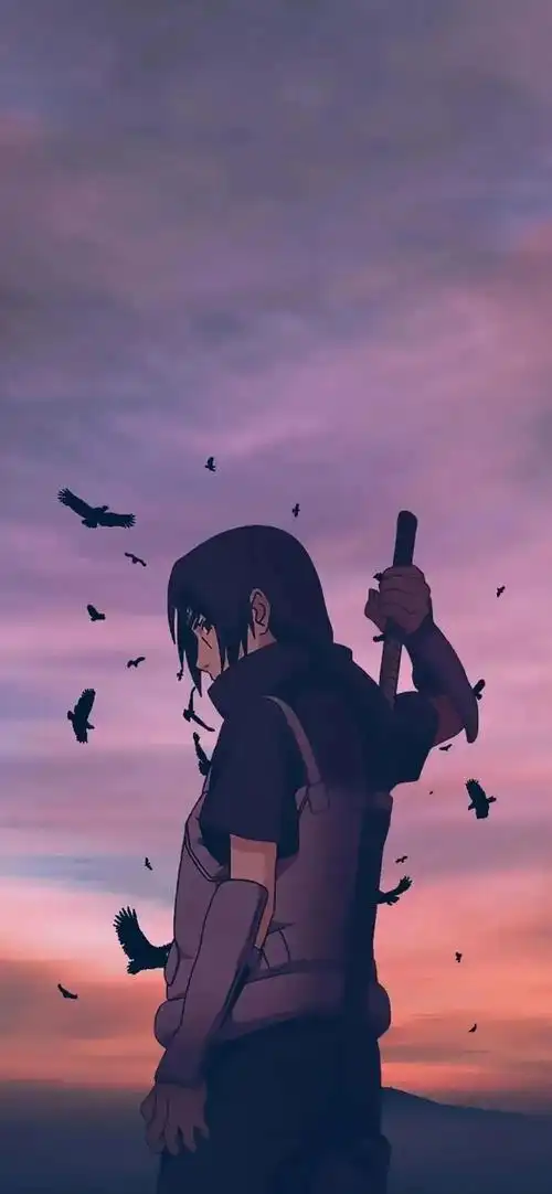 火影忍者宇智波鼬帅气冷酷壁纸48张_腾讯新闻