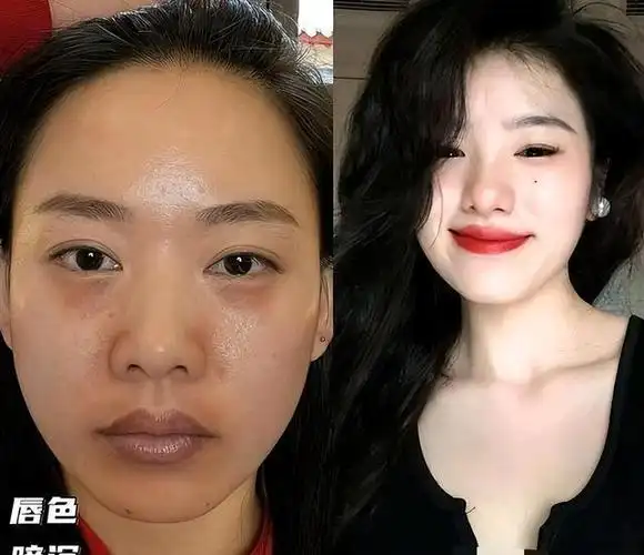 "长期化妆"和"长期素颜",哪一个皮肤更好?几组对比图告诉你