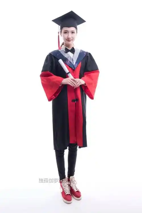 学士服硕士服毕业服本科学位服工科博士服文科医科毕业照服装大学生