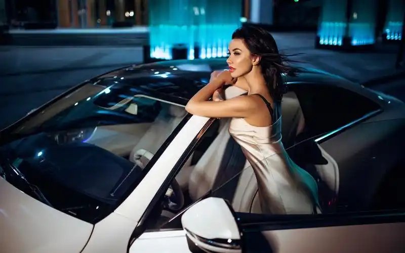有车的女人很霸气,高清图片,电脑桌面-壁纸族