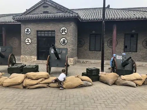 山东枣庄铁道游击队影视城建国70周年