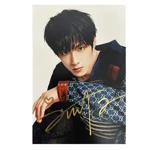 刘耀文亲笔签名照 时代少年团官方周边同款 写真可来图定制可to