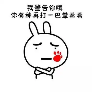 好了啦,有事我们回家说(流氓兔)_动图_兔子_可爱_装逼表情