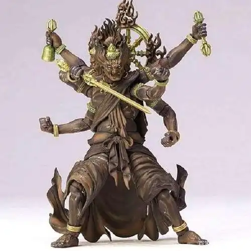 佛教:金刚夜叉明王,噉食一切恶业之众生,欲除难求官可修奉此尊