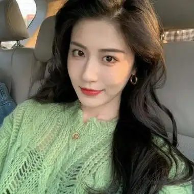 清新绿色森系女生头像真人森系女生头像小清新自然