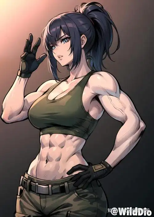 女子健美相册:在专栏合集分类里,可以找到不同国籍类型的肌肉女图册!