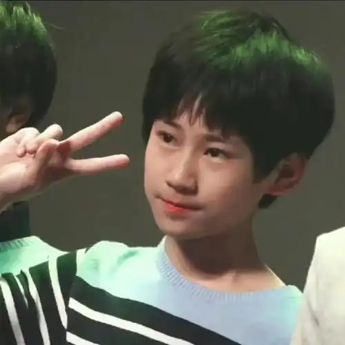 张真源严浩翔小时候合照