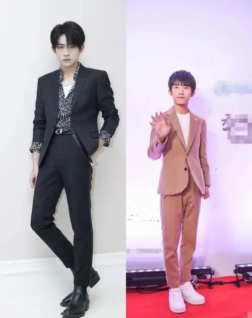 原创易烊千玺红毯生图太虐人笑容慈祥发腮严重还被质疑垫增高垫