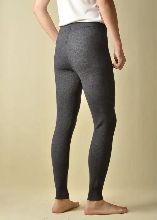 16秋冬新款男装羊绒裤 男士厚款针织裤