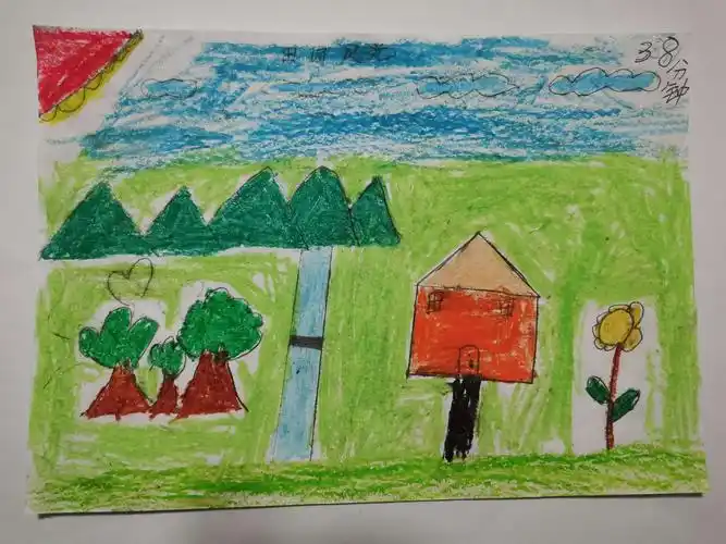 五年级学生绘画测试