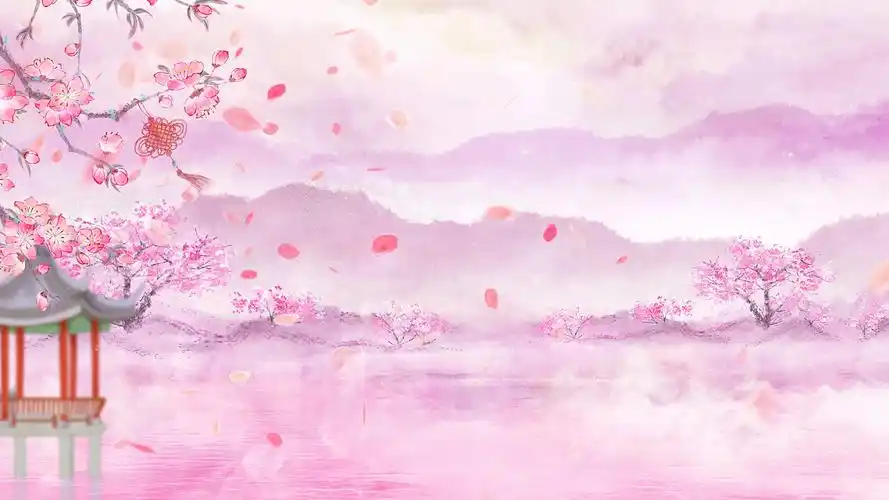 樱花花瓣飘落视频