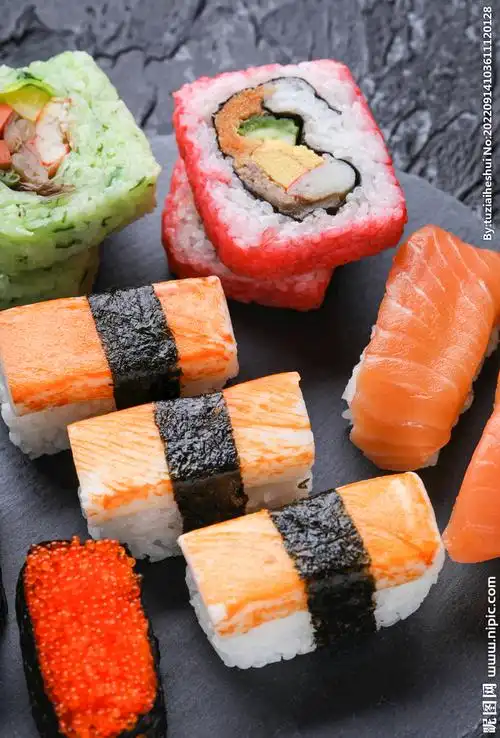 日式寿司摄影图__传统美食_餐饮美食_摄影图库_昵图网nipic.com