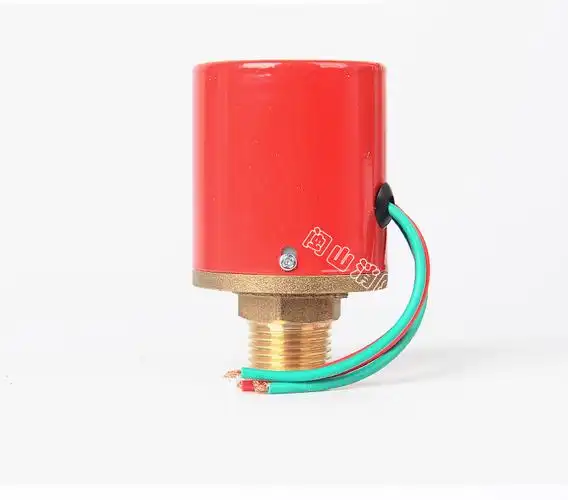 闽山消防双触点压力开关 湿式报警阀耐用铜制接头压力配件开关阀