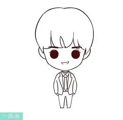 名星q版萌图简笔画
