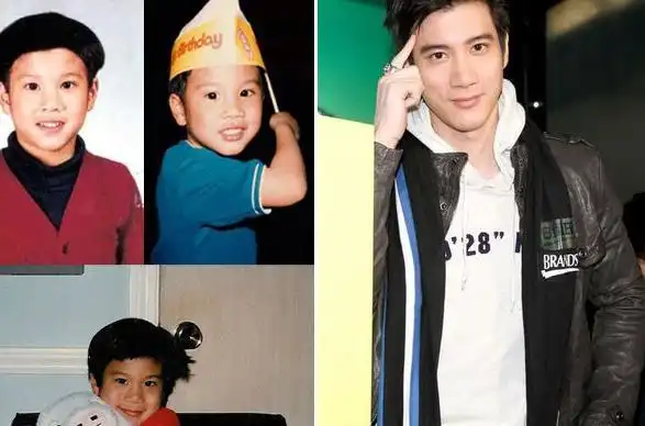 王力宏小时候……不好看.