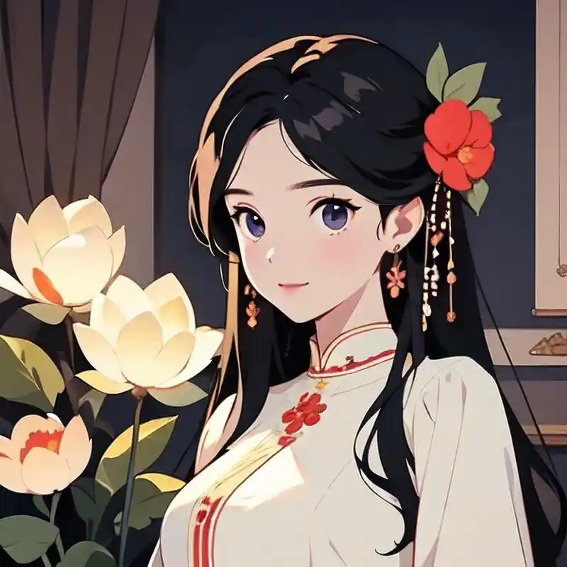 95仙气飘飘的动漫女生头像96