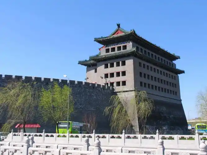 消失的老北京城门城墙系列组图内城九门之二德胜门