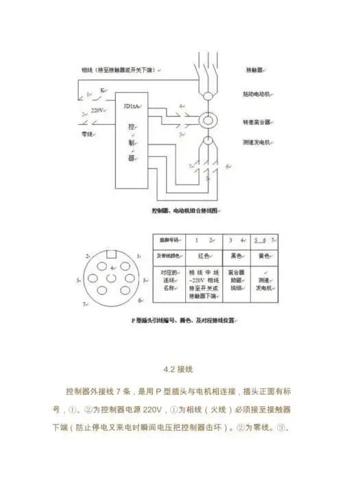jd1a电磁调速器说明书