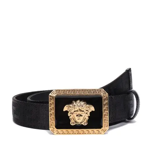 versace/范思哲 男士织物美杜莎带扣式腰带 dcu6869 dnavv