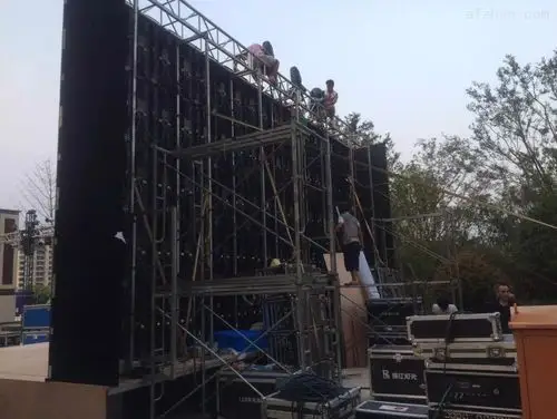 户外p4.81led舞台租赁