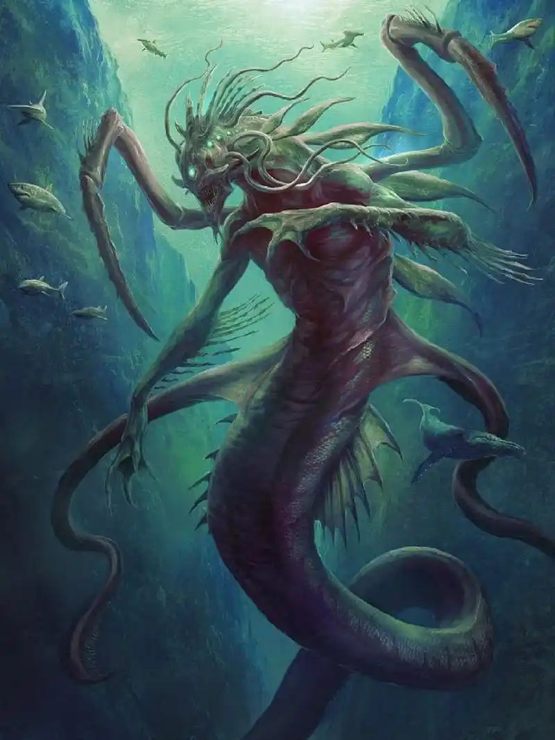 克苏鲁神话插画 #克苏鲁 - 抖音