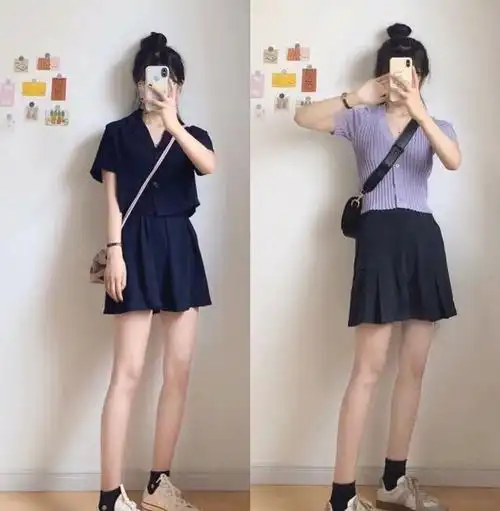 夏天小个子女生穿衣要显高,这些搭配灵感很实用!气质简约又大方