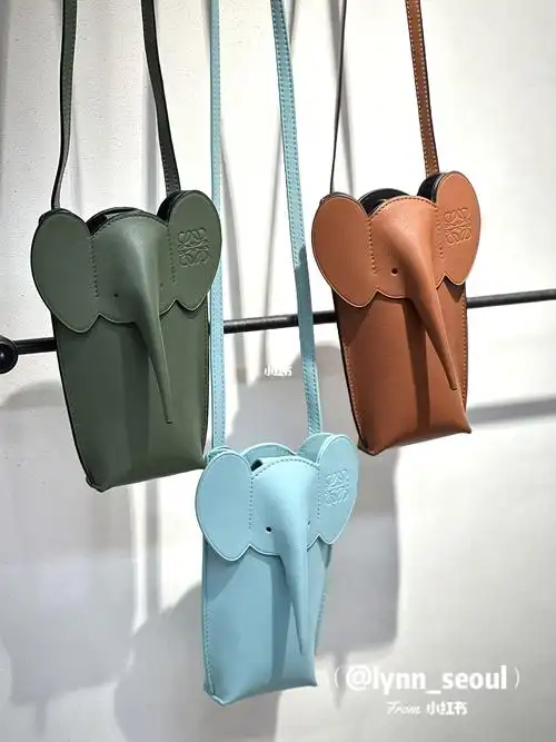 罗意威大象手机包口袋包也太可爱了吧