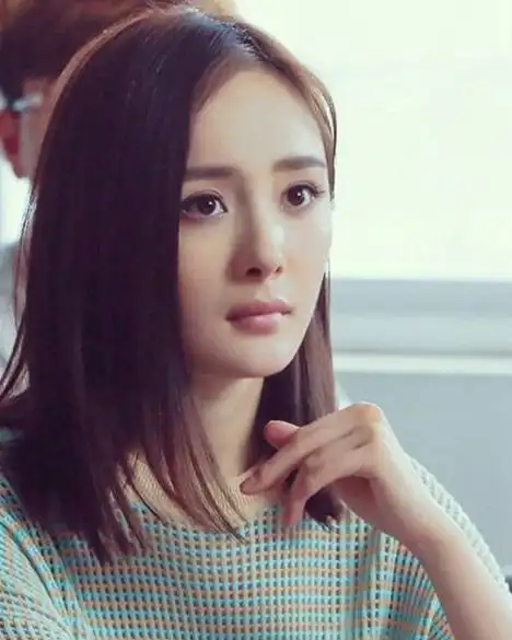 【杨幂】_最新杨幂发型图片大全_发型怎么扎好看-发藏网