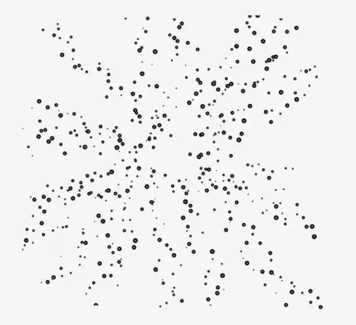 原子点状装饰素材