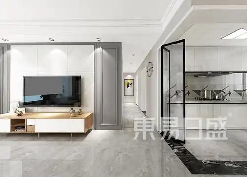 星典时代120平米现代简约风格平层装修效果图