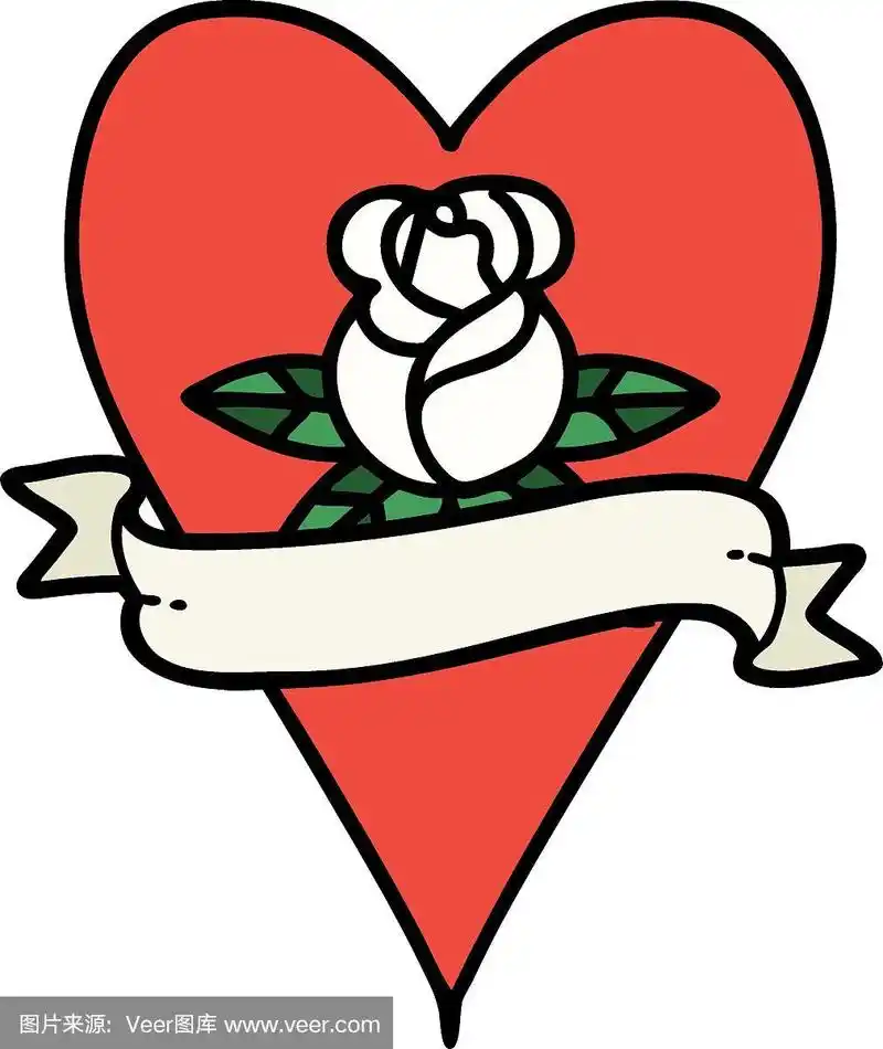 传统,玫瑰,心型,白昼,符号