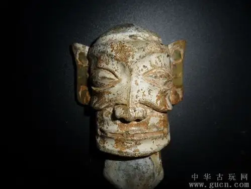 三星堆老玉人头