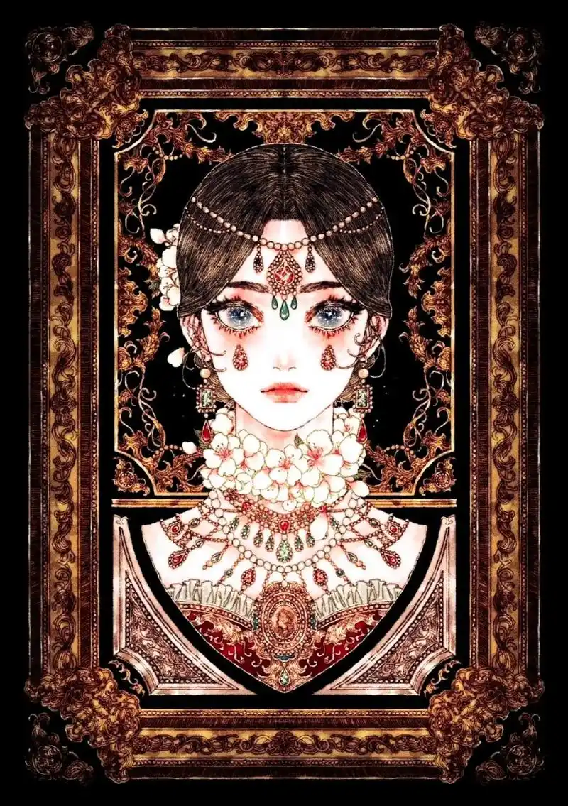 一组唯美华丽的巴洛克风格人物插画,by gilyun.