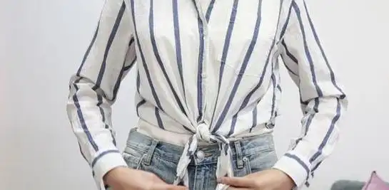 学会衬衫t恤打结法轻松变身夏季小腰精