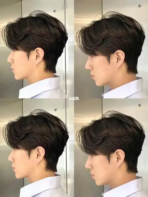 男生韩系三七分发型修颜又有型